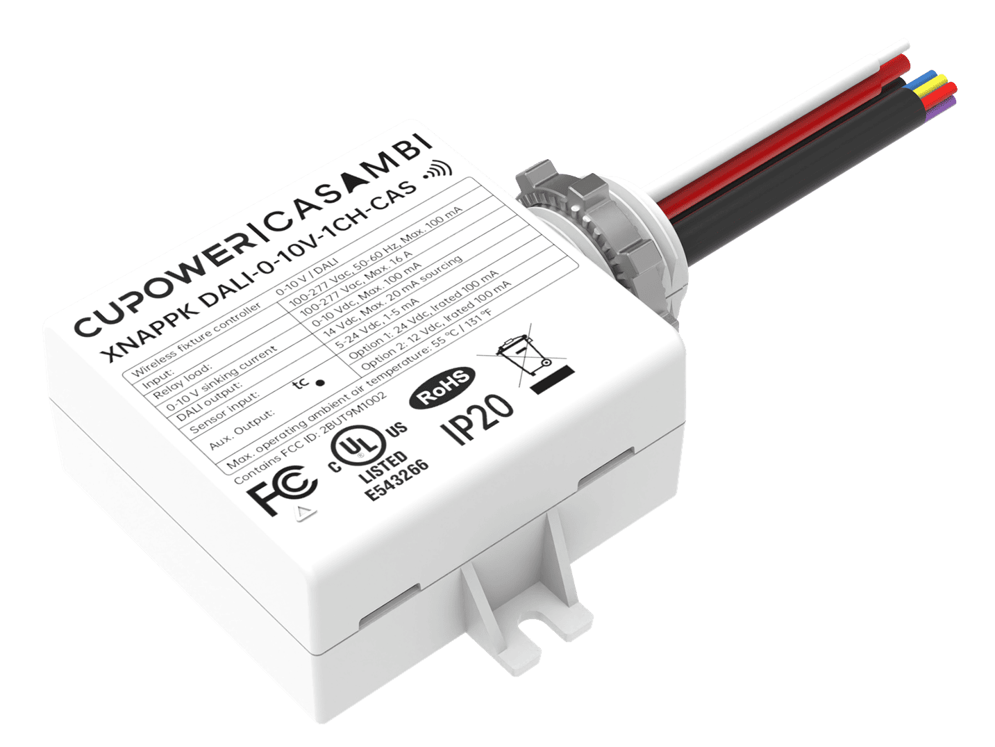 1CH DALI/0-10V Powerpack dimming module