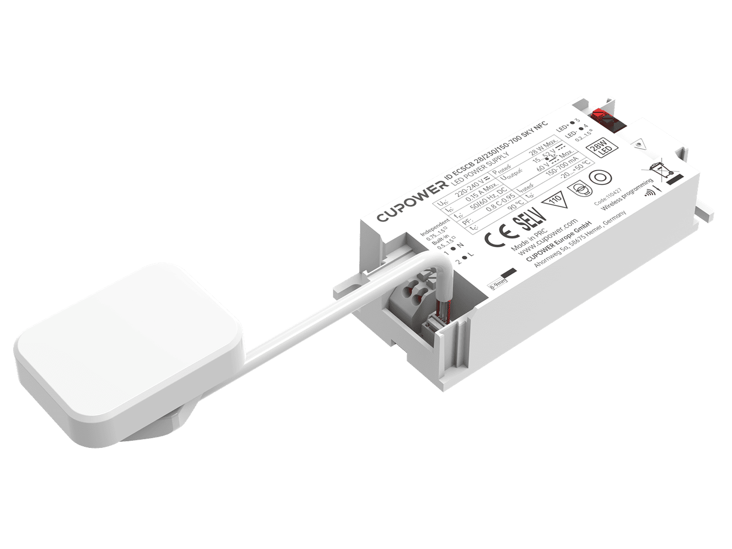 Compact SELV Sky NFC > 1CH > built-in & independent