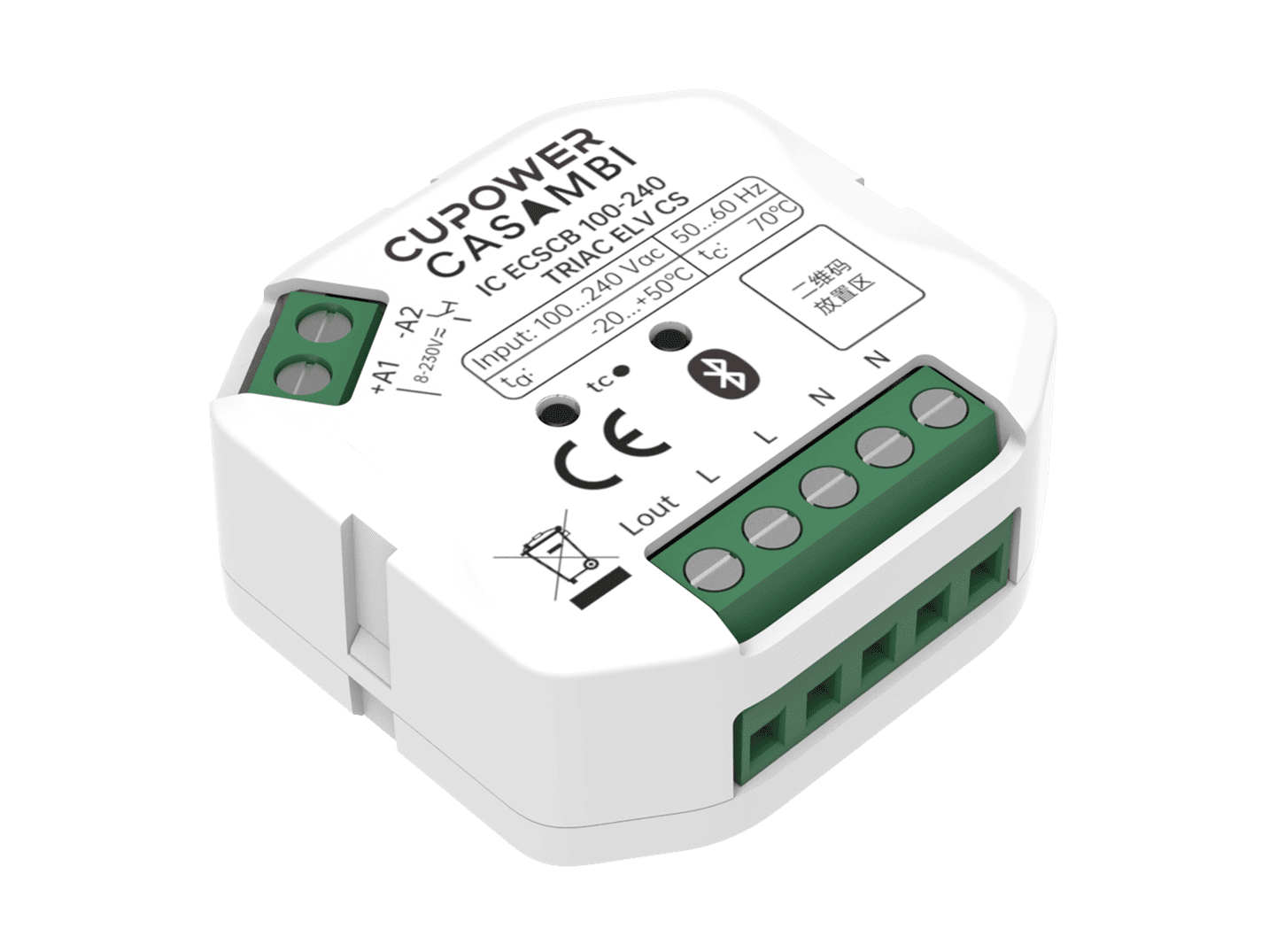 Dual-Edge wireless phase cut dimmer