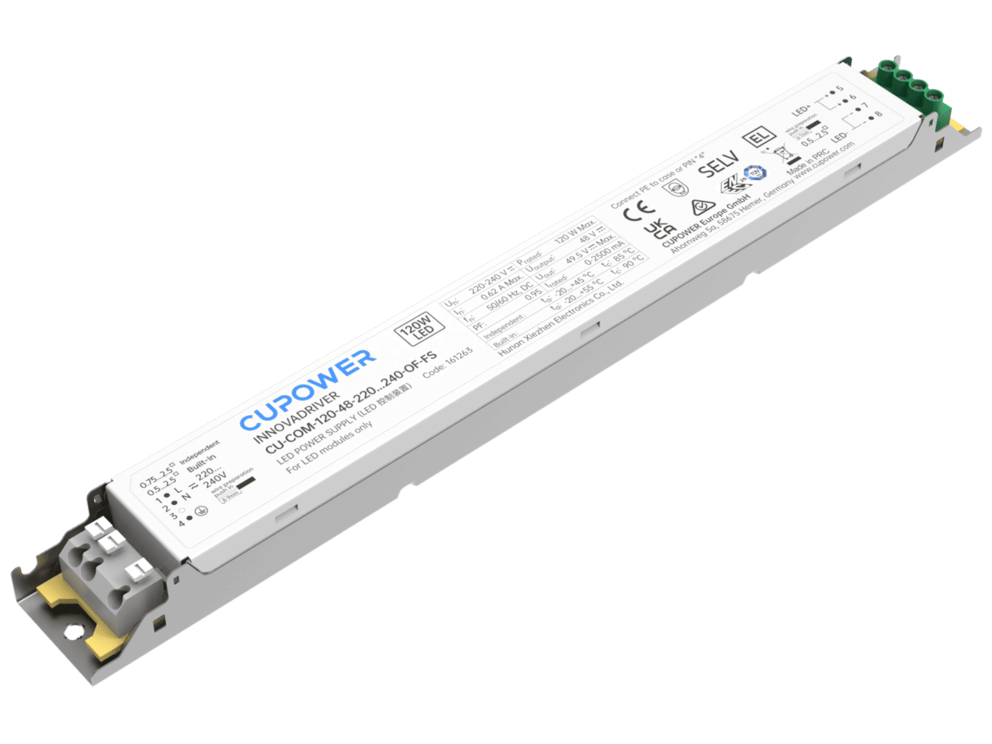 Constant voltage ON/OFF > CU series > built-in & independent