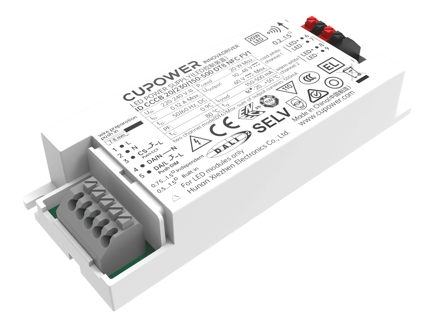 DALI DT8 > ID series > built-in & independent