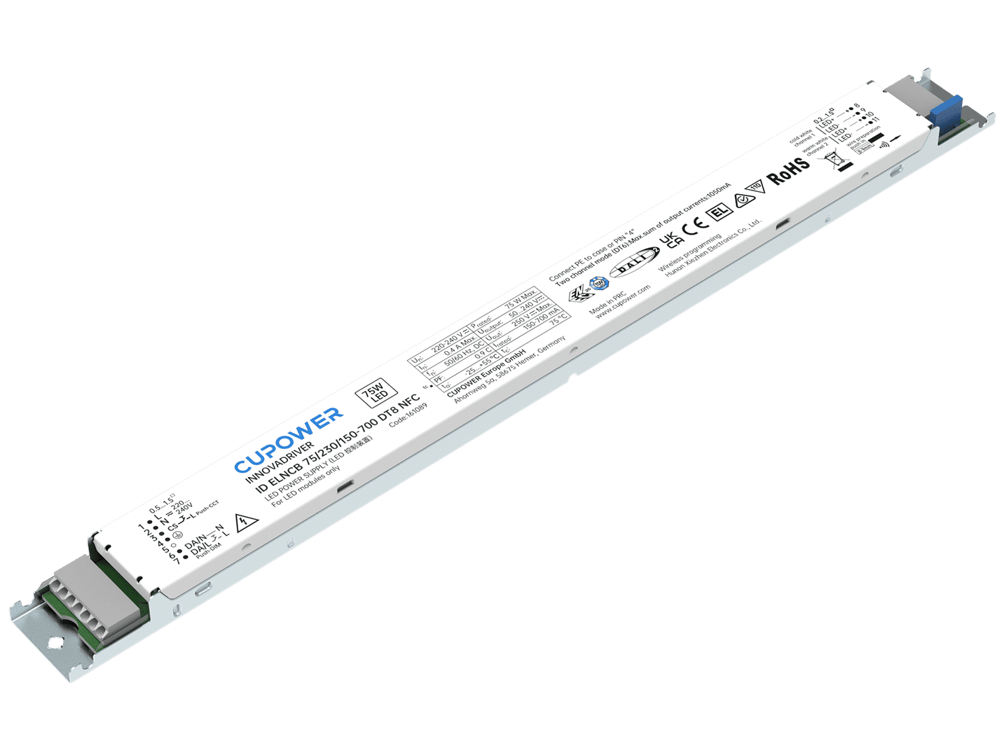 Non-SELV DALI DT8 > ID series