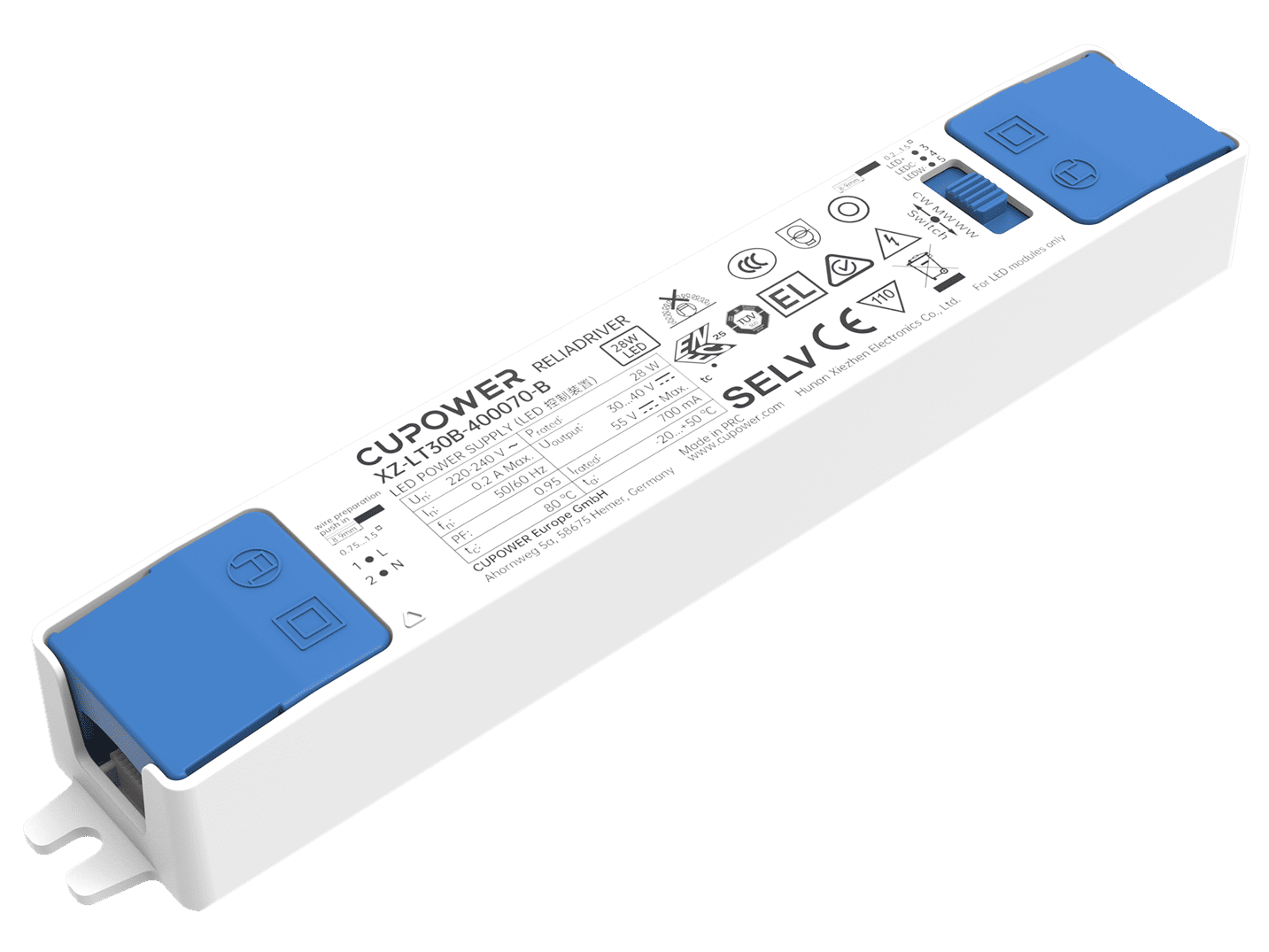 SELV fixed current > LT series
