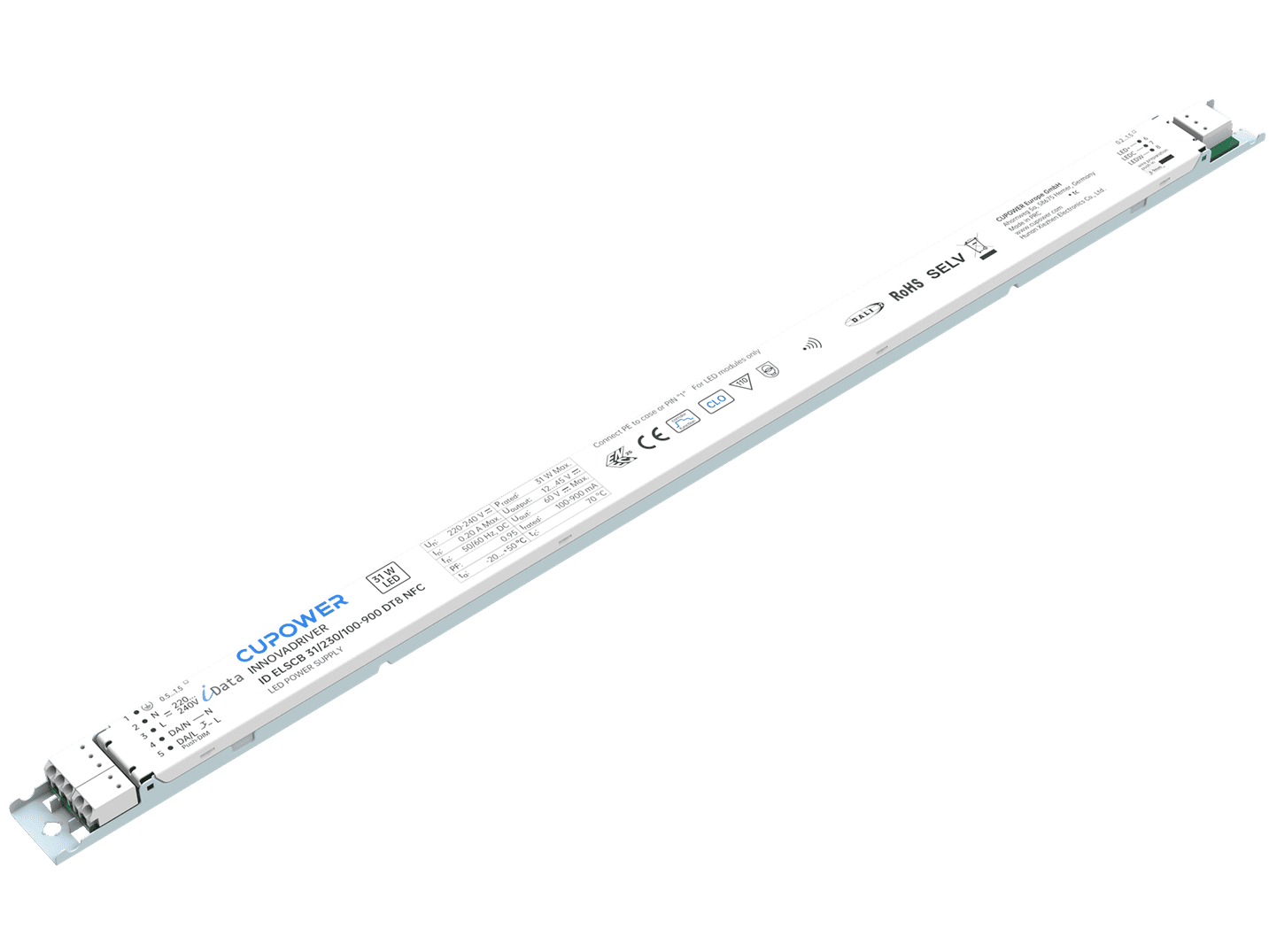 DALI-2 DT8 NFC > ID SLIMLINE series